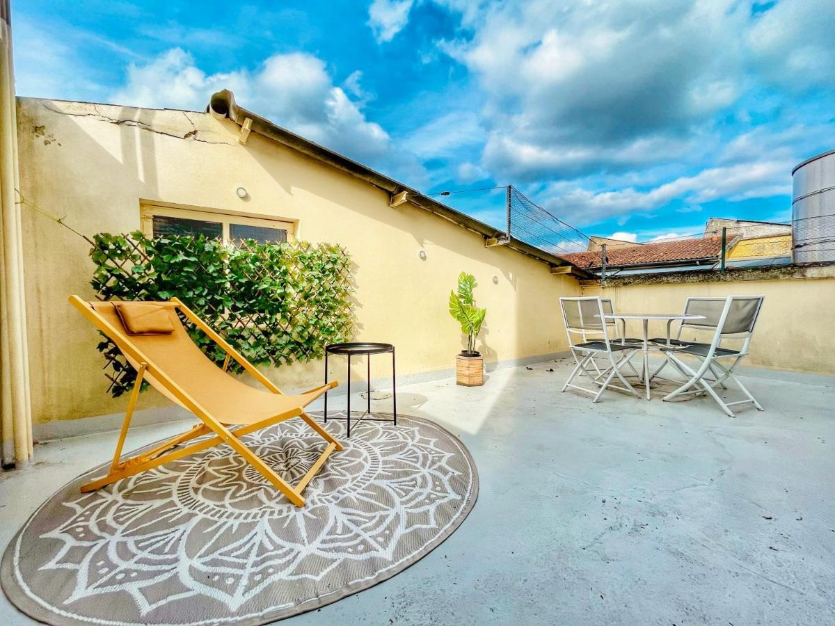 Апартаменты La Terrasse Occitane - Coeur De Ville Avec Parking Гайак Экстерьер фото